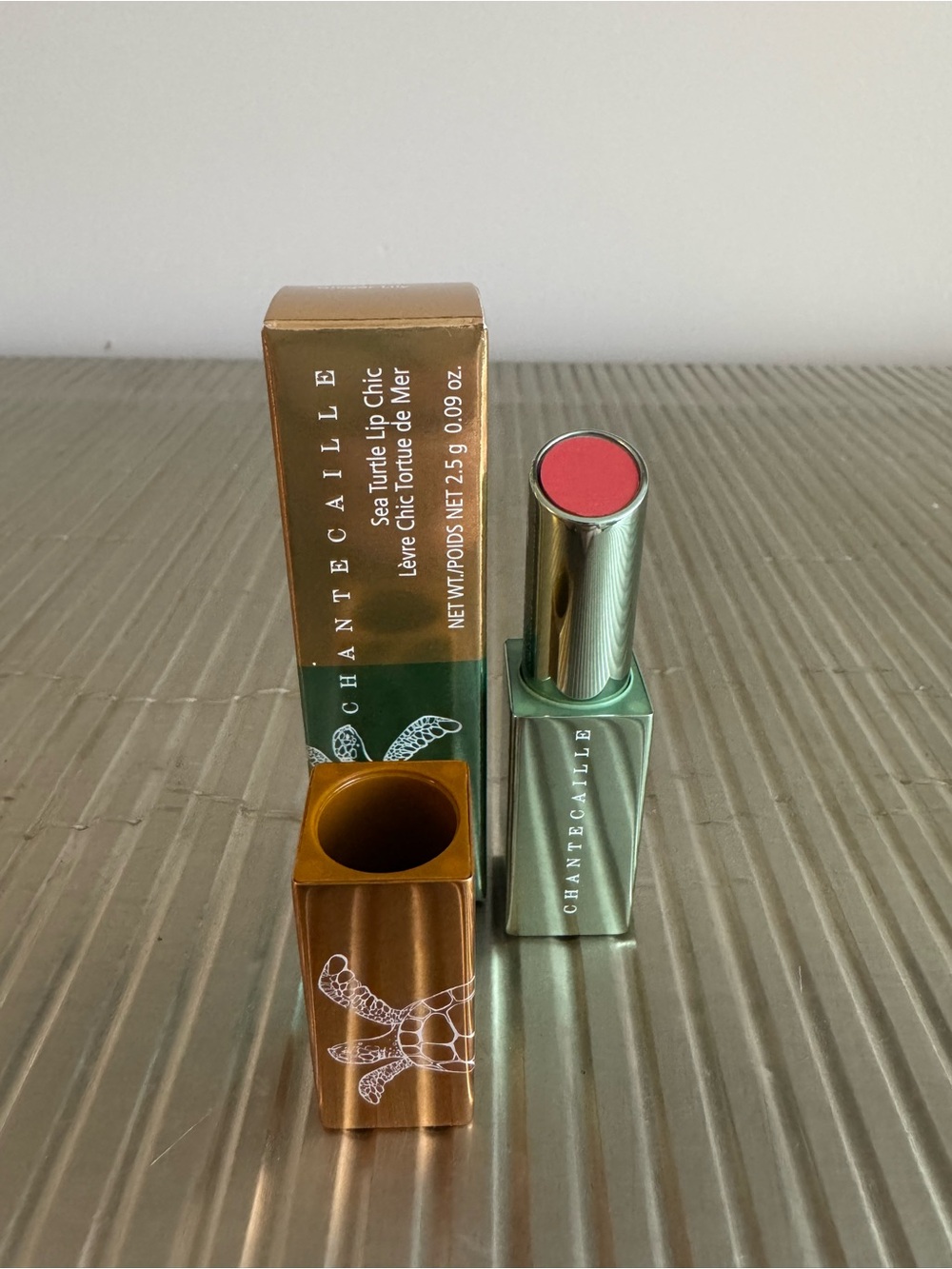 Chantecaille Sea Turtle Lip Chic Hydrating Lipstick - Coral Pink